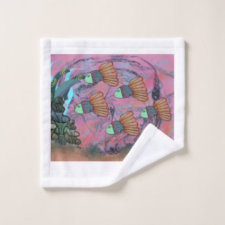 Under The Sea Shower wash cloth
