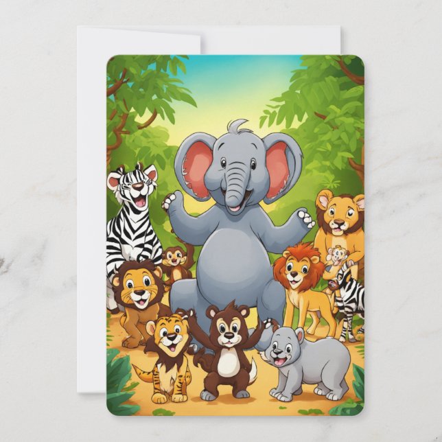 Under the Sea Splash Fest Invitation (Front)