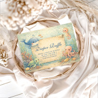 Under the Sea Storybook Baby Shower Diapper Raffle