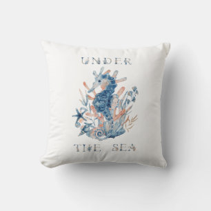 Under The Sea Throw Pillow