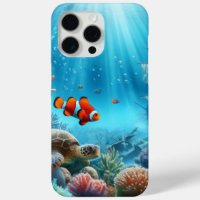 Under the sea, turtle, coral, ship, clown fish