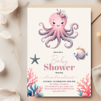 Under the Sea Watercolor Baby Shower