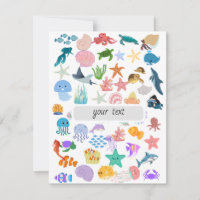 Under the Sea, Watercolor Print, Decor Fine