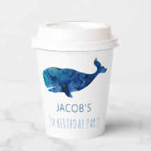 Under The Sea Watercolor Whale Nautical