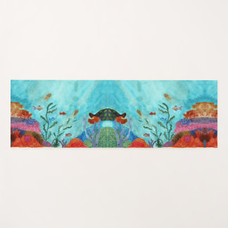  Under The Sea Watercolor Workout Yoga Mat