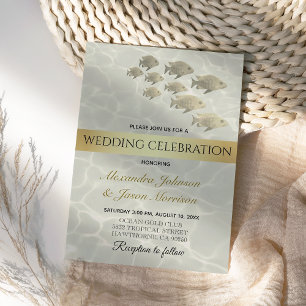 Under The Sea Wedding Invitation