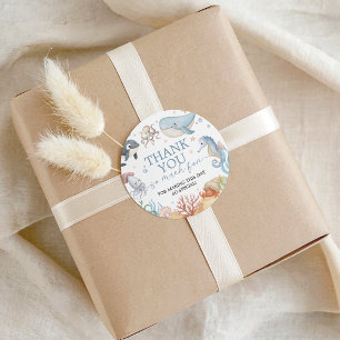 Under the Sea Whale Favour Tags