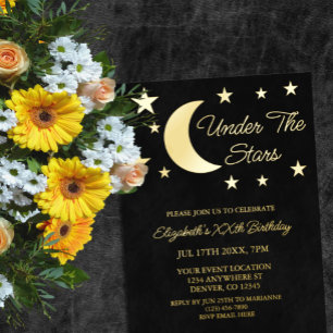 Under The Stars Birthday