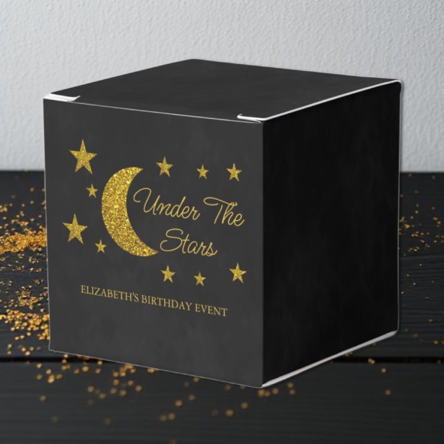 Under The Stars Birthday Favour Box (Creator Uploaded)