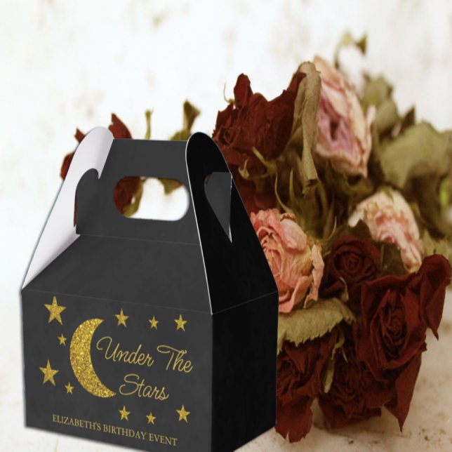 Under The Stars Birthday Favour Box (Creator Uploaded)
