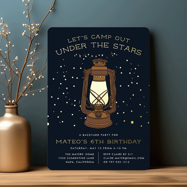 Under the Stars | Camping Birthday Party (Creator Uploaded)