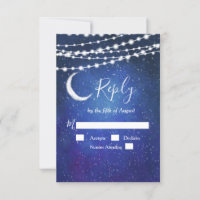 Under the Stars RSVP Card