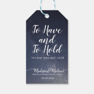 Under The Stars Wedding Tags