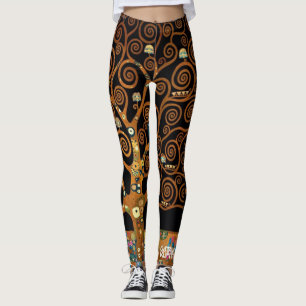 Under the Tree of  Life, Gustav Klimt, Leggings