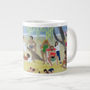Under the Tree or A Shady Place 1991 Large Coffee Mug