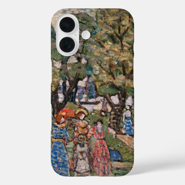 Under the Trees by Maurice Prendergast, Fine Art Case-Mate iPhone Case (Back)