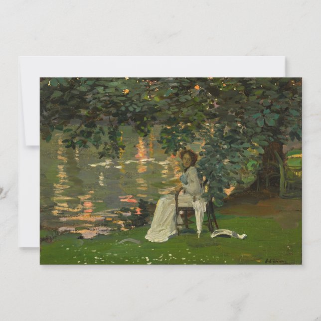 Under The Trees, Ranelagh | Sir John Lavery (Front)