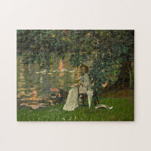 Under The Trees, Ranelagh Sir John Lavery Jigsaw Puzzle