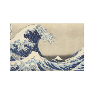 Under the Wave off Kanagawa - The Great Wave Canvas Print