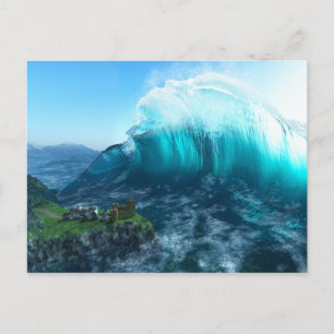 Under the Wave Postcard