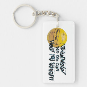 "Under water no one can hear you scream" Key Chain