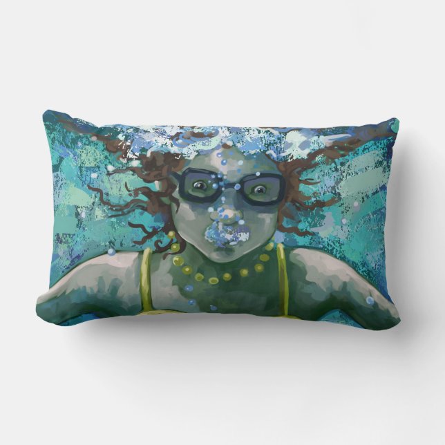 Under Water Swim Lumbar Cushion (Front)