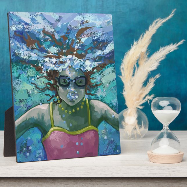 Under Water Swim Plaque (Side)
