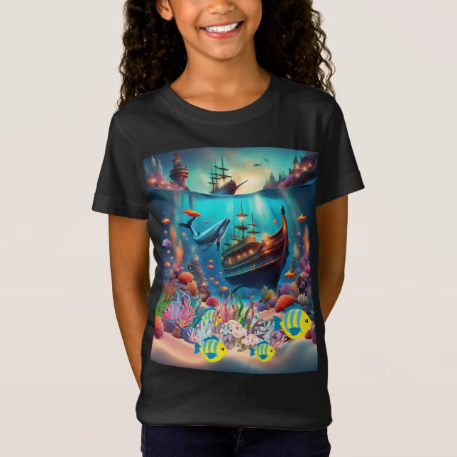 UNDER WATER WONDER WORLD T-Shirt (Front)