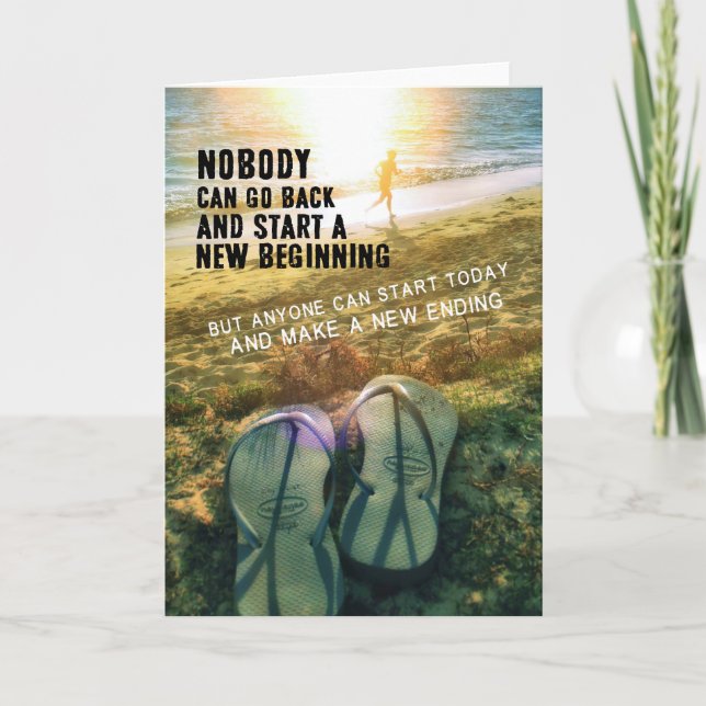 UNDERACHIEVER'S PARADISE Greeting Card (Front)