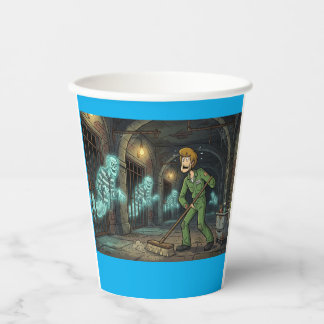 Undercover and Afraid Paper Cups