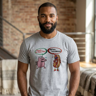 Undercover Hotdog Shirt - Funny BBQ Pork Lover Tee