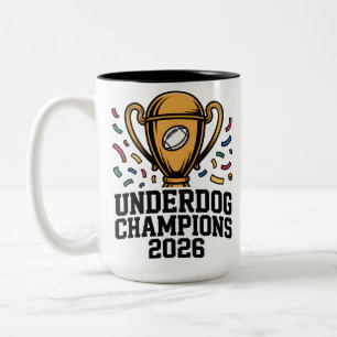 Underdog Champions 2026 Two-Tone Coffee Mug