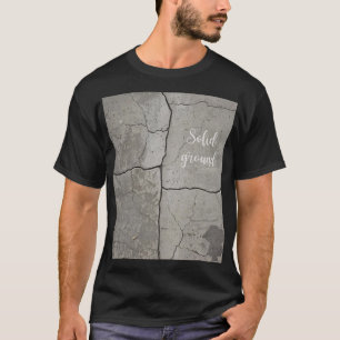 Underground Concrete Unisex Black T-shirt