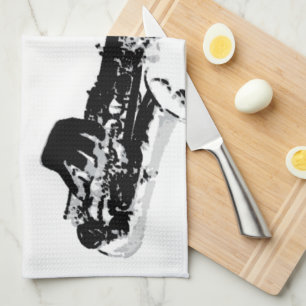 Underground Jazz American MoJo Kitchen Towel