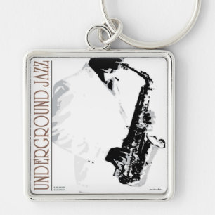 Underground Jazz Keychain