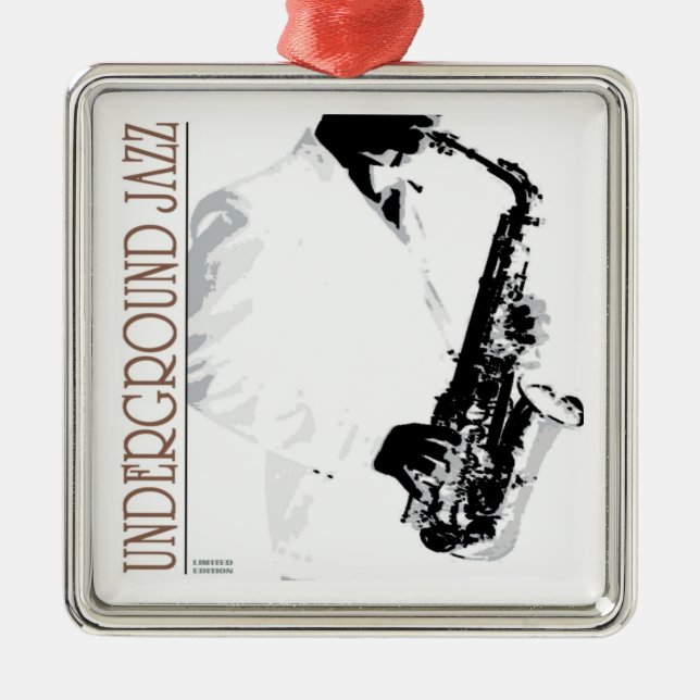 Underground Jazz Ornament (Front)