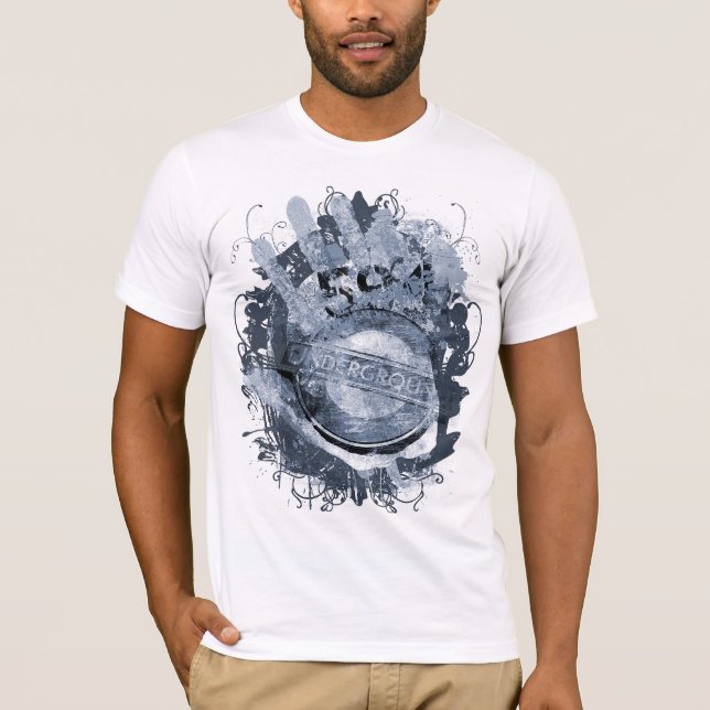 Underground Monochrome T-Shirt (Front)