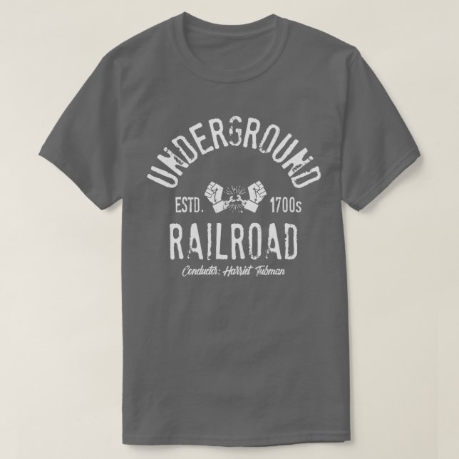 UNDERGROUND RAILROAD 1 T-Shirt (Design Front)
