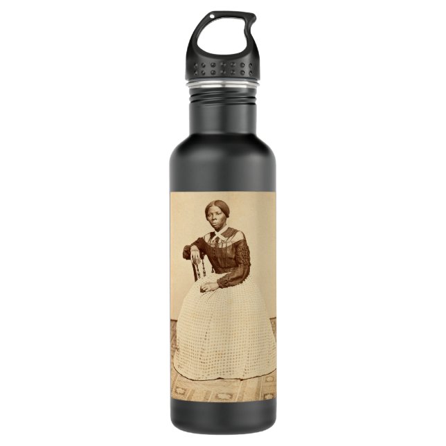 Underground Railroad Abolitionist Harriet Tubman  710 Ml Water Bottle (Front)