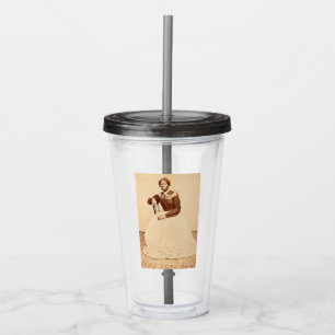 Underground Railroad Abolitionist Harriet Tubman Acrylic Tumbler