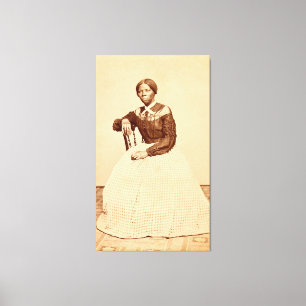 Underground Railroad Abolitionist Harriet Tubman  Canvas Print