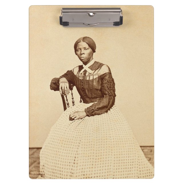 Underground Railroad Abolitionist Harriet Tubman  Clipboard (Front)