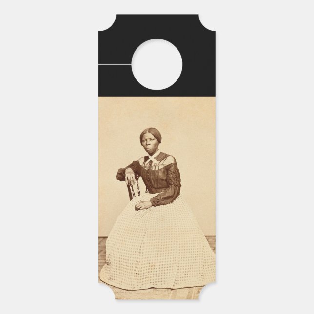 Underground Railroad Abolitionist Harriet Tubman  Door Hanger (Front)