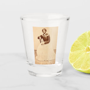 Underground Railroad Abolitionist Harriet Tubman Shot Glass