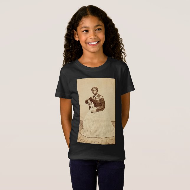 Underground Railroad Abolitionist Harriet Tubman  T-Shirt (Front Full)