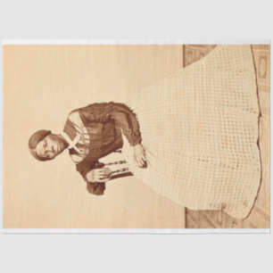Underground Railroad Abolitionist Harriet Tubman  Tissue Paper
