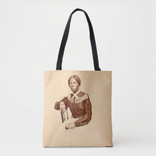 Underground Railroad Abolitionist Harriet Tubman Tote Bag