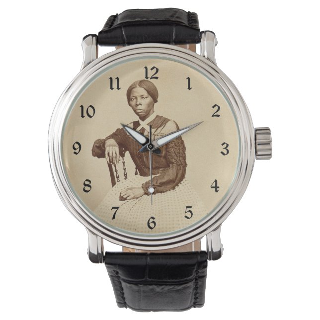 Underground Railroad Abolitionist Harriet Tubman  Watch (Front)