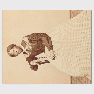 Underground Railroad Abolitionist Harriet Tubman  Wrapping Paper