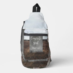 Underground Streetwear Crossbody Bag Concrete